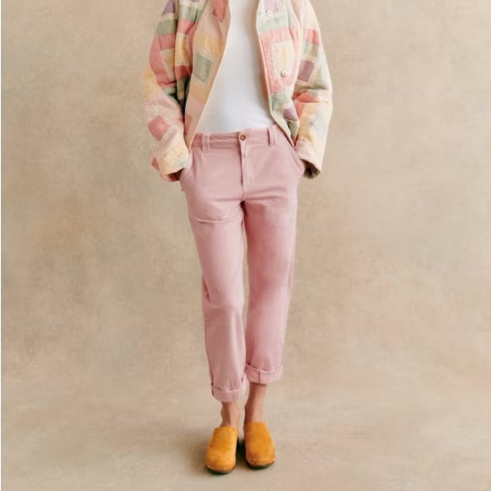 Sunwashed slim chino pant
